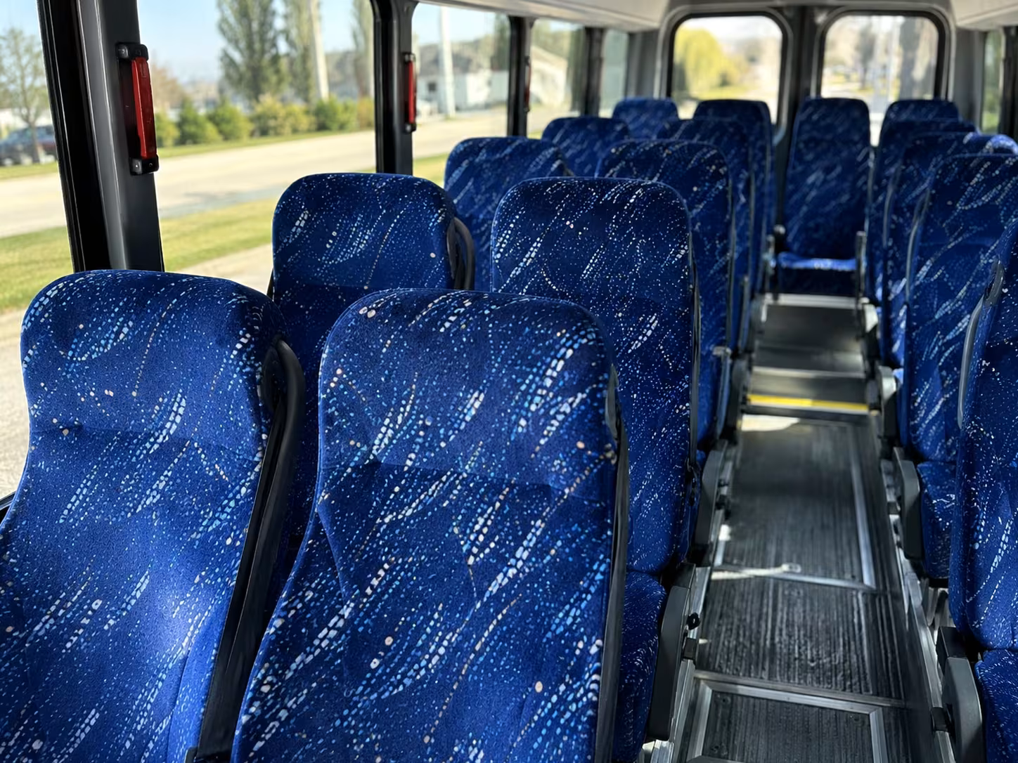 20 passenger minibus interior