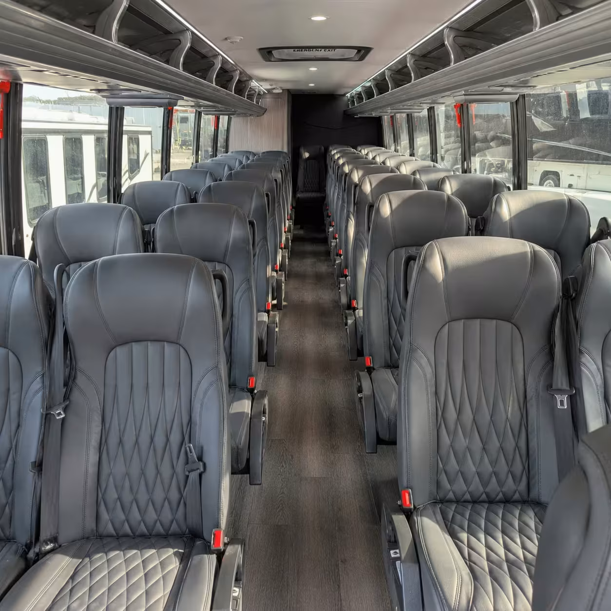 25 passenger minibus inside
