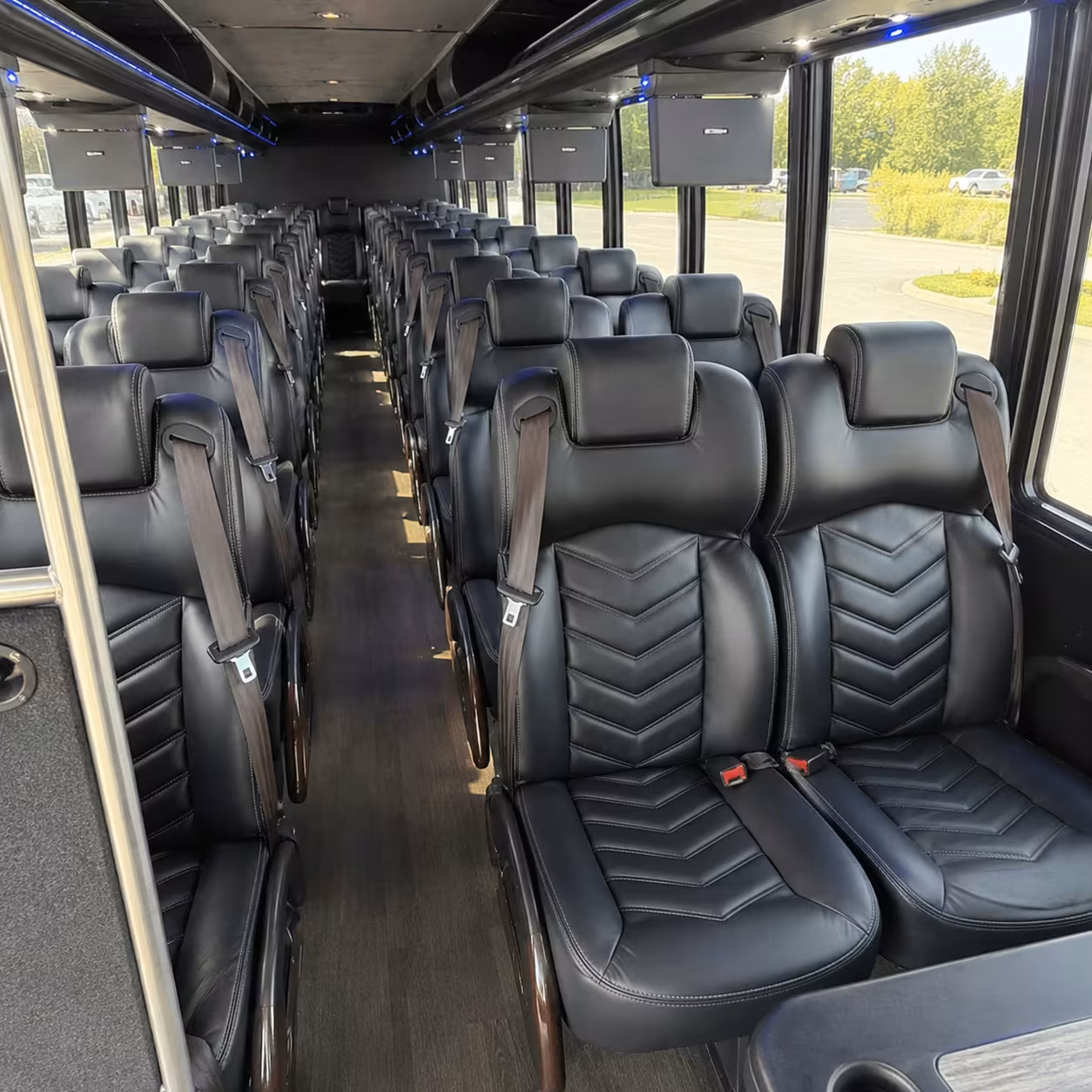 30 passenger minibus interior