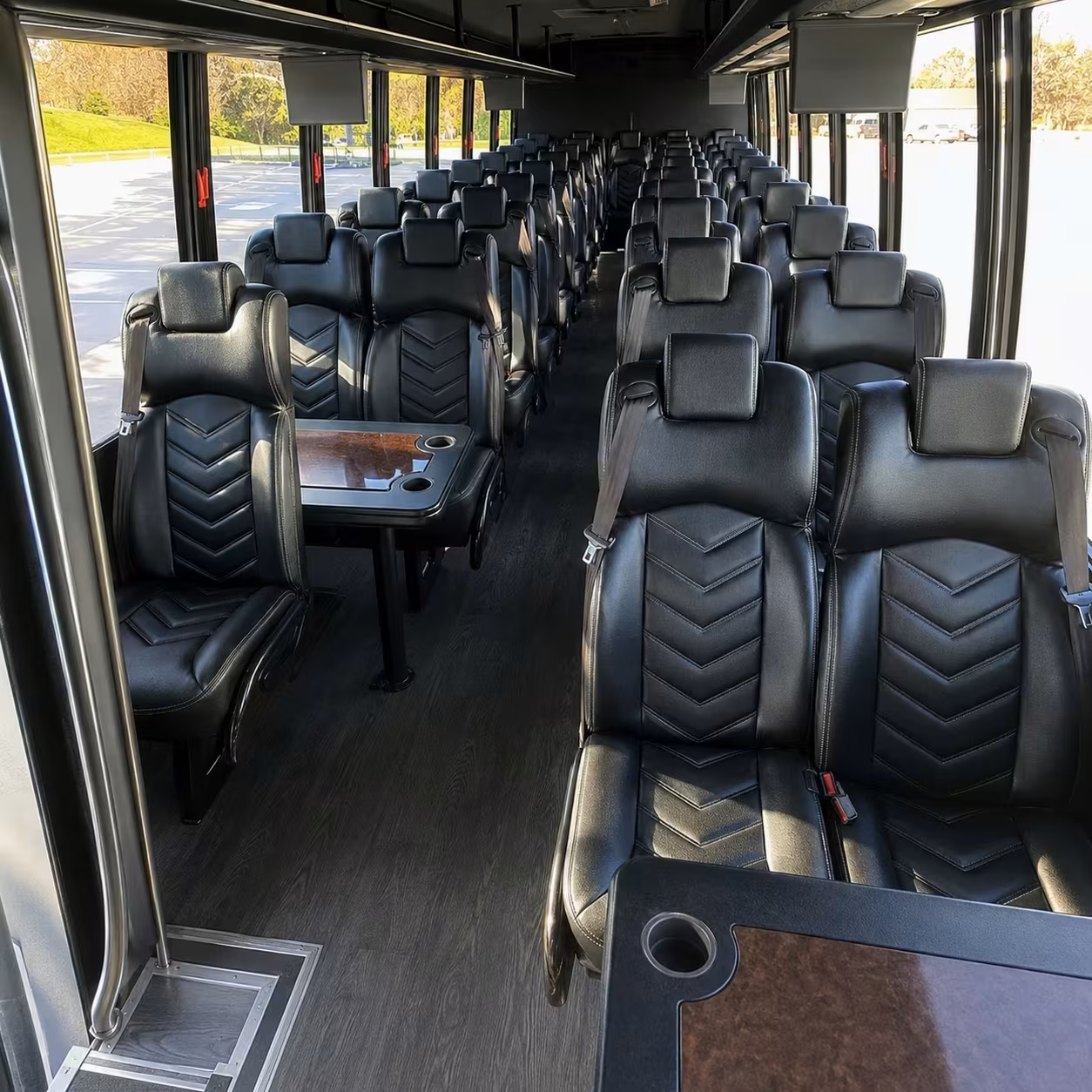 remote parking minibus rentals for round rock s largest campuses