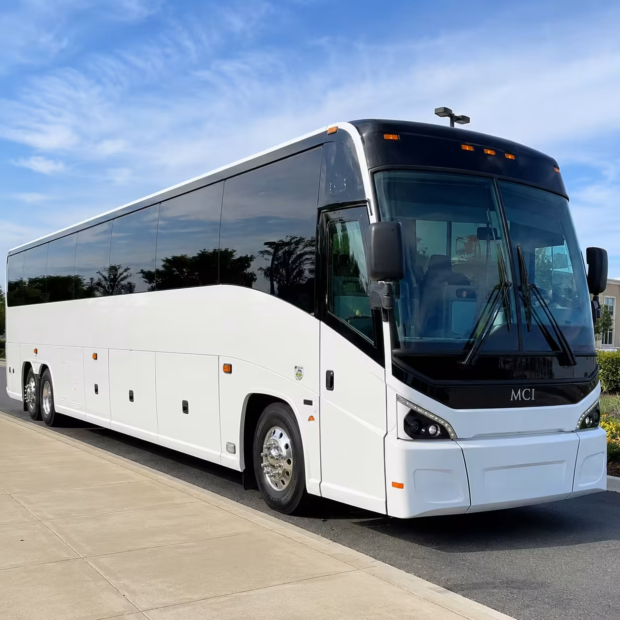 round rock charter bus rental exterior