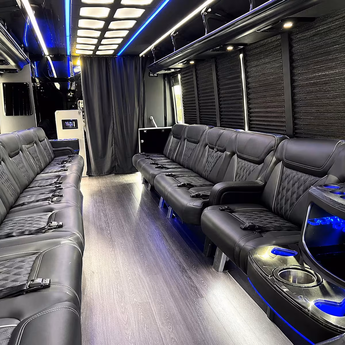 round rock party bus rentals for q2 stadium concerts