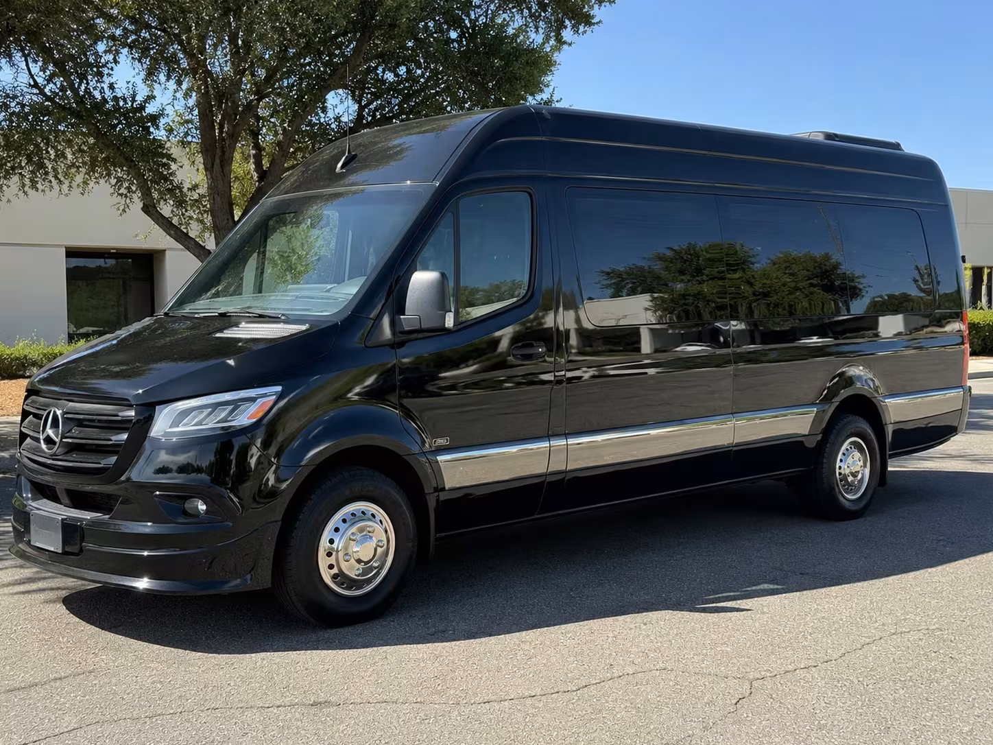 round rock sprinter van rental with driver