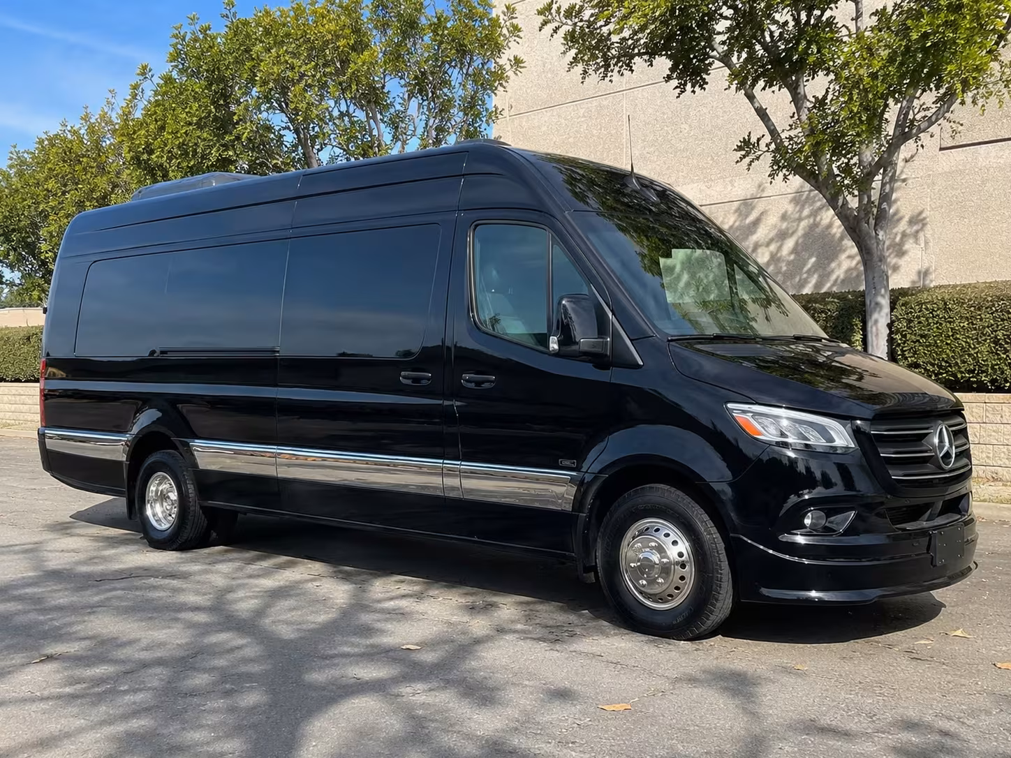 sprinter van with driver