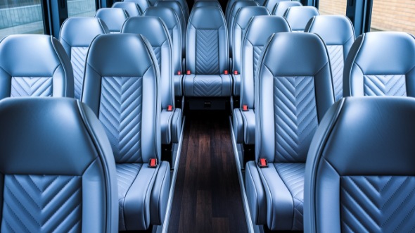 15 passenger minibus interior