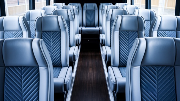 18 passenger minibus interior