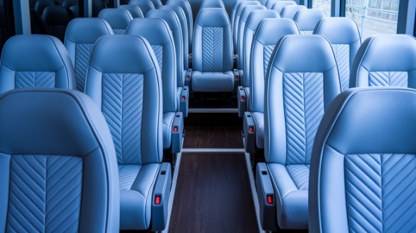 28 passenger minibus interior