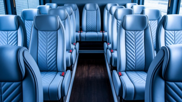 35 passenger minibus interior