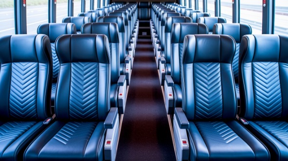round rock 55 passenger charter bus rental