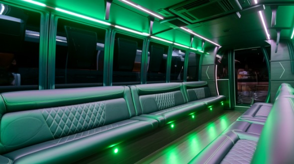 sprinter limo rental interior