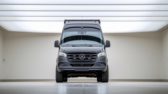 sprinter van with driver